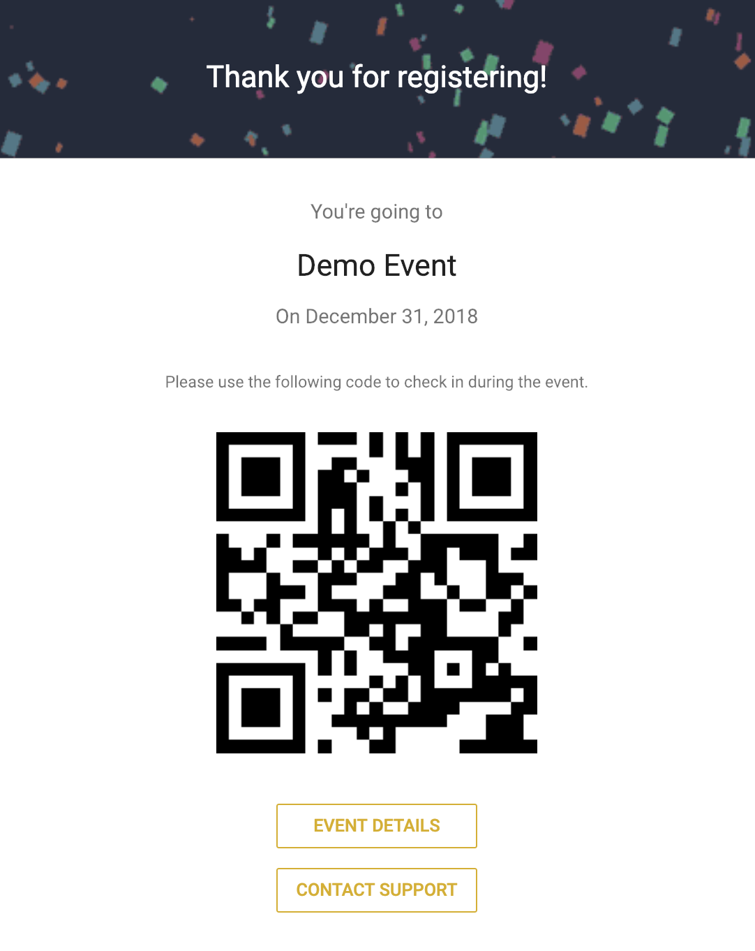 QR Code Check-in